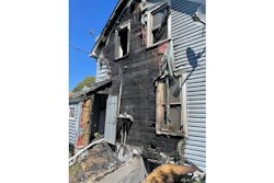 A St. Paul police officer rescued four children from this residence as it burned Thursday. (Photo: St. Paul PD/Facebook)