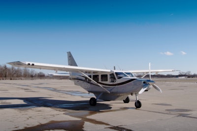 The OHSP Aviation Section deploys multiple aircraft, including a GippsAero GA-8 Airvan.