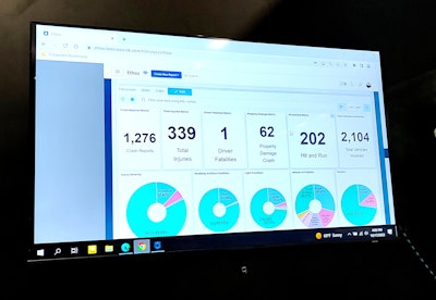 LexisNexis Coplogic Solutions uses data from accidents and citations to map problem areas so departments can devise solutions to reduce the number of accidents.