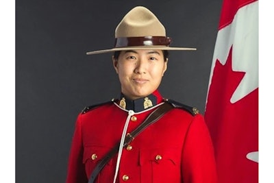 Royal Canadian Mounted Police officer Const. Shaelyn Yang, 31, was fatally stabbed Tuesday morning while helping a city parks employee check on a man living in a tent in a Burnaby, BC, park. (Photo: RCMP)