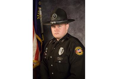 Officer Logan Medlock of the London (KY) Police Department was killed early Sunday in a patrol vehicle crash. (Photo: London PD)