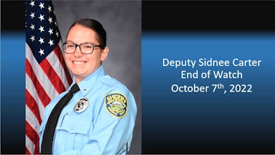 Sedgwick County, KS, deputy Sidnee Carter was killed in a crash Friday night. (Photo: Sedgwick County SO/Facebook)