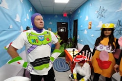 The men and women of the Cedar Park Police Department, TX, ditched their uniforms in exchange for costumes in a “Toy Story” Halloween video posted to social media yesterday.