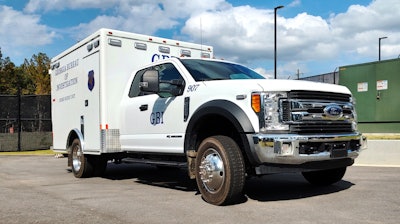 When agents respond in their crime scene truck they are prepared for any size or type of crime scene, day or night. The big truck carries everything from shovels to a 3D scanner and provides a workspace inside if needed.