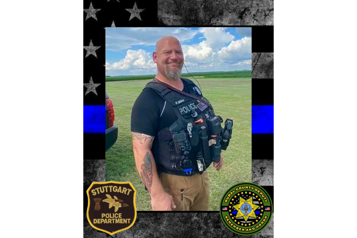 Stuttgart, AR, police officer Sgt. Donald Scoby was shot and killed late Wednesday during a foot pursuit. (Photo: Stuttgart PD/Facebook)