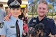 Tara Police Station Constables Rachel McCrow, 29, and Matthew Arnold, 26, were killed in the ambush. (Photo: Queensland Police Service/Facebook)
