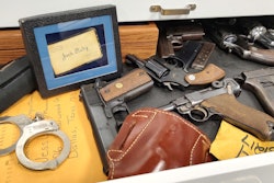 Although the museum is not completed at the Dallas Police Department, among the many unique items archived is a business card for Jack Ruby, who killed Lee Harvey Oswald following the Kennedy assassination.