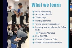 Screenshot from video presentation about the Fairfax County public safety cadet program. (Photo: Fairfax County Video)