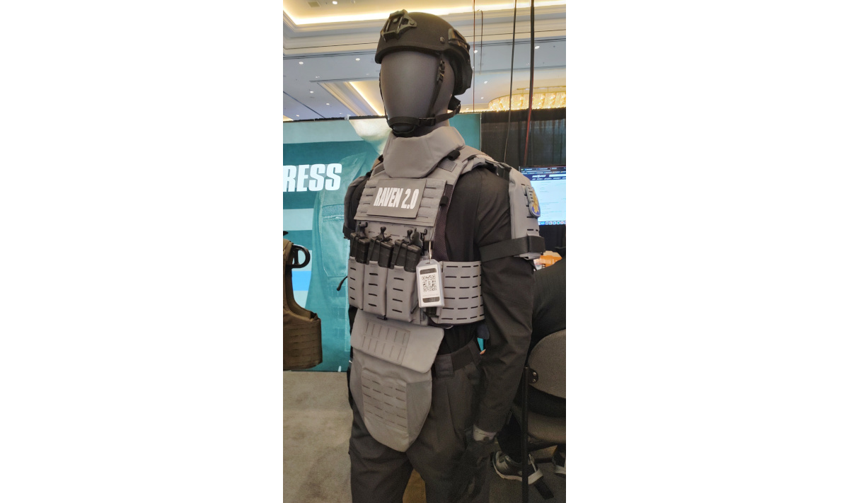 The Raven 2.0 from Armor Express is a modular tactical entry vest with integrated thermal management technology.
