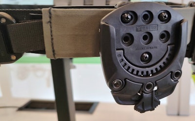 The new Tek-Mount allows holsters to be mounted at any angle.