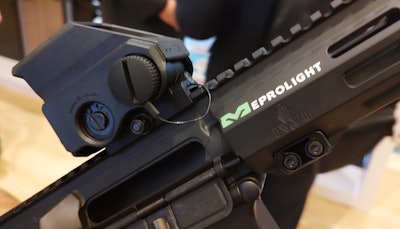 Meprolight demonstrated a new optic.