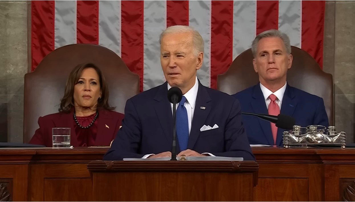 President Joe Biden spoke about the death of Tyre Nichols and the need for police reform during the 2023 State of the Union address Tuesday night. (Photo: Screenshot from PBS Coverage)