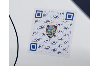 pdated NYPD vehicles will include QR codes that members of the community can scan. It will take them to the NYPD's website. (Photo: NYPD)