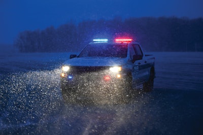 The Chevrolet Silverado PPV is built for patrol in all weather conditions.