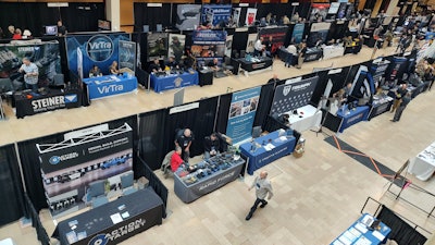 A wide variety of vendors, services, and organizations staffed tables at the expo.