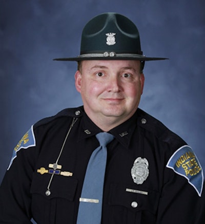 Master Trooper James R. Bailey of the Indiana State Police was fatally struck by a vehicle while deploying spike strips Friday.