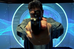 Modern training simulators allow use of red dots and other sight systems.