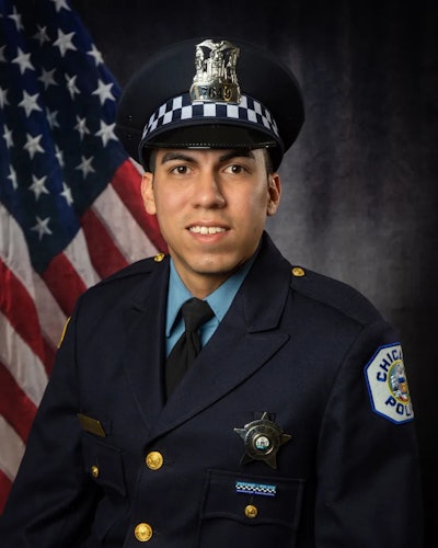Chicago Officer Andres Vasquez-Lasso was shot and killed March 1 while pursuing a domestic violence suspect.