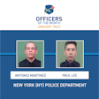 how to write police report example Officer Paul Lee and Officer Antonio Martinez of the NYPD were named January 2023 Officer of the Month by the National Law Enforcement Officers Memorial Fund.