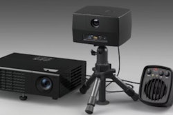 Designed to have a very small footprint, DART Range consists of a projector and a control box. It can be used in an average size room.