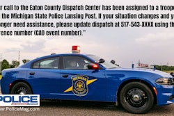 Those who call 911 via cell phone in four counties in Michigan will now receive texts updating them on the response time of a trooper.