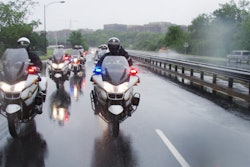 Motorcycle officers as well as regular patrol officers benefit from having quality rain gear.