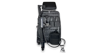 The new #305 Vehicle Locking Rifle Rack - Scottlock 15.25 X 25 RMPX Package stores your rifle during transportation.