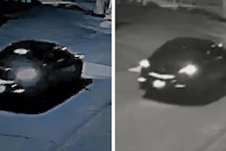 Investigators say a surveillance camera captured these images of a Hyuandai Elantra they belive was used in the attack.