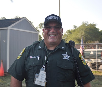 Citrus County sheriff's deputy Andy Lahera was critically injured when he was struck by a vehicle Tuesday night.