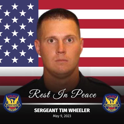 Sergeant Tim Wheeler of the Phoenix Police Department died Tuesday after an off-duty medical emergency.
