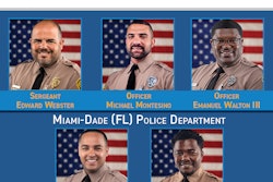 Five officers from the Miami-Dade Police Department were honored for saving a small child from a submerged vehicle and reviving him with CPR.