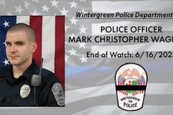 Officer Mark Christopher 'Chris' Wagner II was shot and killed Friday during a struggle with a suspect.