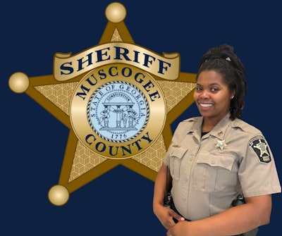 Muscogee County, GA, sheriff's deputy Aliyah Miller was praised by Sheriff Greg Countryman for protecting a baby from its distraught mother.