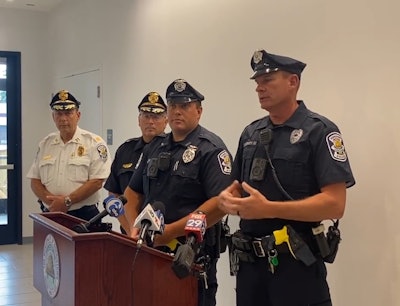 Norristown, PA, Police Officer Ed Butterworth discusses his rescue of a father and daughter from the Schuylkill River.