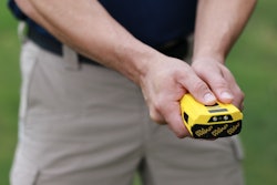 The BolaWrap from Wrap Technologies is a handheld force option that can remotely restrain a suspect.