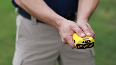 The BolaWrap from Wrap Technologies is a handheld force option that can remotely restrain a suspect.