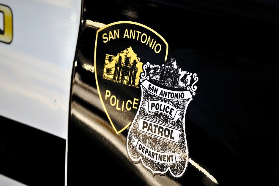 Two San Antonio, Texas, police officers were shot Thursday evening when they responded to a domestic disturbance.