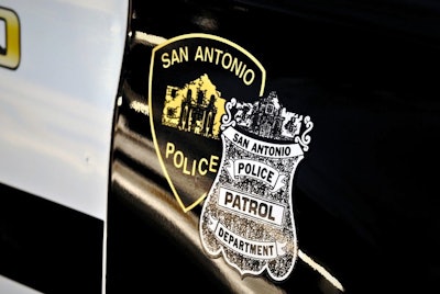 Two San Antonio, Texas, police officers were shot Thursday evening when they responded to a domestic disturbance.