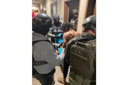 Yobranny Martinez Fernandez, 18, was arrested Monday by a fugitive task force. He was restrained using slain officer Richard Mendez's handcuffs.