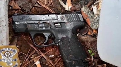 The GBI says this was the gun Manuel Esteban Paez Teran used to shoot a Georgia State Patrol trooper during a raid near the Atlanta Public Safety Training Center.