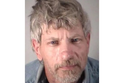 Booking photo of Wendell D. Goney taken in 2021 following his arrest over destruction of a Lake County Sheriff's drone.
