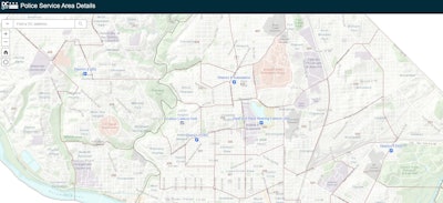 The police department has an interactive map on its website to allow residents to check to see if they live in an area that qualifies for a free tracker by entering an address.
