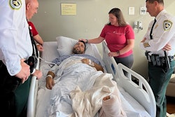 Corporal Carlos Brito of the Hillsborough County (Florida) Sheriff's Office remains hospitalized after last week vehicular attack.