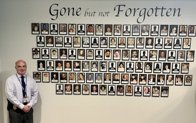 Major Ed O’Carroll of the Fairfax County (Virginia) Police Department (now retired). O'Carroll supervised the agency's cold case investigations unit.