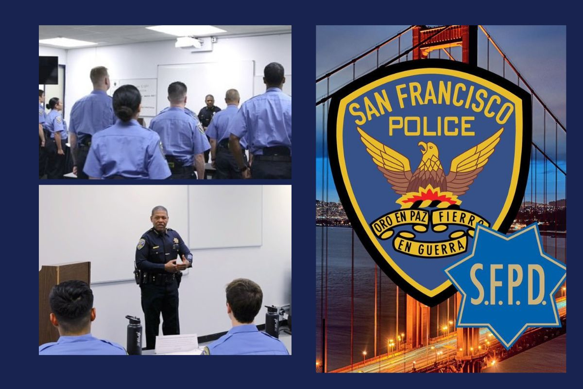 The San Francisco Police Department started a new group of 19 recruits in its police academy this week.