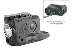 Streamlight's new TRL-6 HL lights use rechargeable batteries and fit most popular compact handguns.