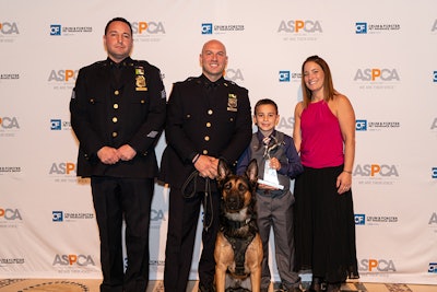 In 2019, the ASPCA honored Brady's K9 Fund with an ASPCA Humane Award.