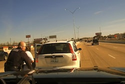 The Mansfield Police Department released a video of Officer Chad Stevens’ efforts to save a choking motorist.