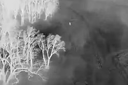 Police released video showing how the department's drone helped locate a missing child.