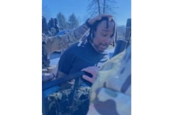 Kenneth Wayne DeHart was taken into custody Tuesday in Knoxville. He is accused of killing Blount County (Tennessee) Sheriff's Deputy Greg McCowan and wounding Deputy Shelby Eggers during a traffic stop last Thursday.